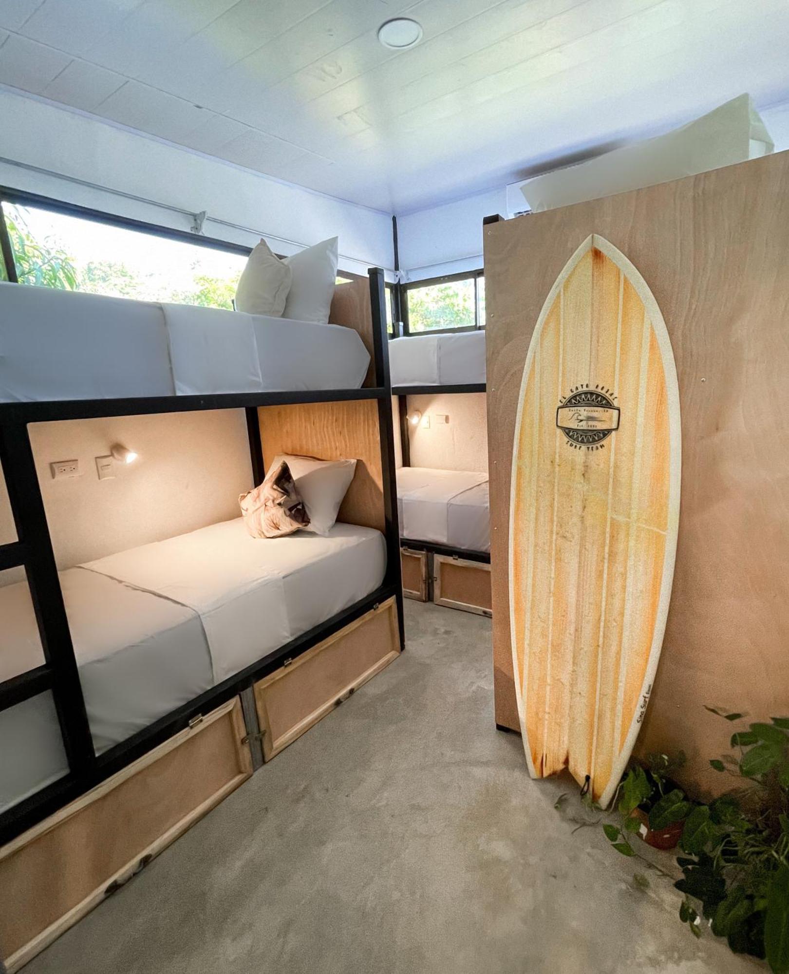 El Gato Rojas Surf Hostel Playa Santa Teresa  Ngoại thất bức ảnh